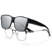 HAOLOTA Fit-Over Sunglasses-Polarized for Men Square Shades Oversized SG0174L