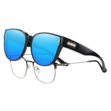 HAOLOTA Cat Eye Sunglasses for Prescription Glasses Women TR90 Lightweight SG0189