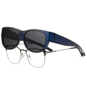 HAOLOTA Cat Eye Sunglasses for Women Polarized Sunglasses Wear Over Glasses SG0173