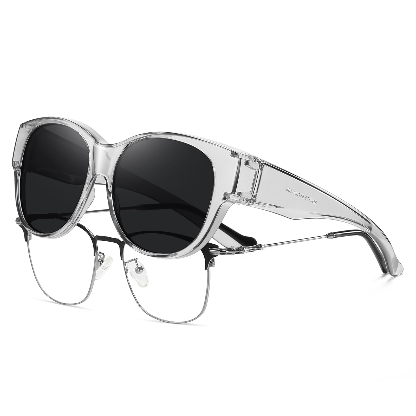 HAOLOTA Cat Eye Sunglasses Over Glasses SG0179