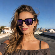 HAOLOTA Fit-Over Sunglasses for Women Men Square Shapes UV Protection SG0512