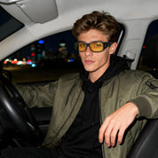 HAOLOTA Night Vision Driving Over Glasses, Nighttime Glasses Men Women Anti Glare NV0154