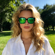 HAOLOTA Fit-Over Sunglasses for Women Men Square Shapes UV Protection SG0512