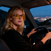 HAOLOTA Polarized Night Vision Driving Glasses Women Fit Over Glasses, Anti Glare NV0179