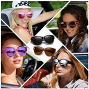 HAOLOTA Cat Eye Sunglasses Over Glasses SG0179