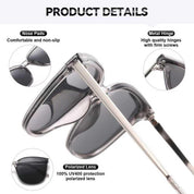 HAOLOTA Women’s Cat Eye Sunglasses Metal Frame with Fashion Shades SG1066
