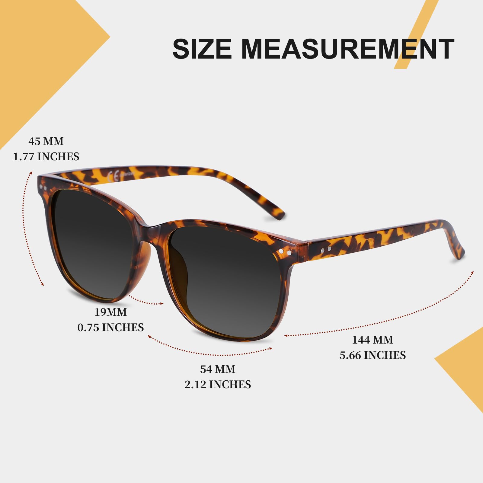 HAOLOTA 2pcs Classic Round Polarized Sunglasses for Women Men Lightweight SG8081-2P