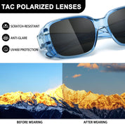 HAOLOTA Polarized Sunglasses Over Glasses Women Trendy Small Shapes  SG0513