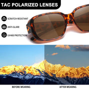 HAOLOTA Polarized Sunglasses Over Glasses Women Trendy Small Shapes  SG0513