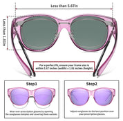 HAOLOTA Cat Eye Sunglasses Over Glasses SG0179