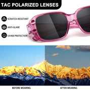 HAOLOTA Polarized Sunglasses Over Glasses Women Trendy Small Shapes  SG0513