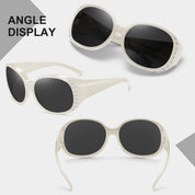 HAOLOTA Women's Polarized Fit Over Sunglasses with Rhinestone SG0108