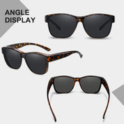 HAOLOTA Fit-Over Sunglasses-Polarized for Men Square Shades Oversized SG0174L
