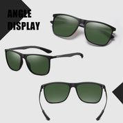 HAOLOTA Polarized Sunglasses for Men Ultralight Carbon Fiber UV400 Protection SG8001