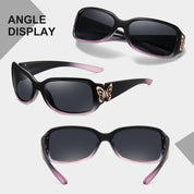 HAOLOTA Women's Polarized Sunglasses - Fashionable Butterfly Design SG0012