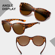 HAOLOTA Cat Eye Sunglasses Over Glasses SG0179