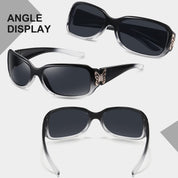 HAOLOTA Women's Polarized Sunglasses - Fashionable Butterfly Design SG0012