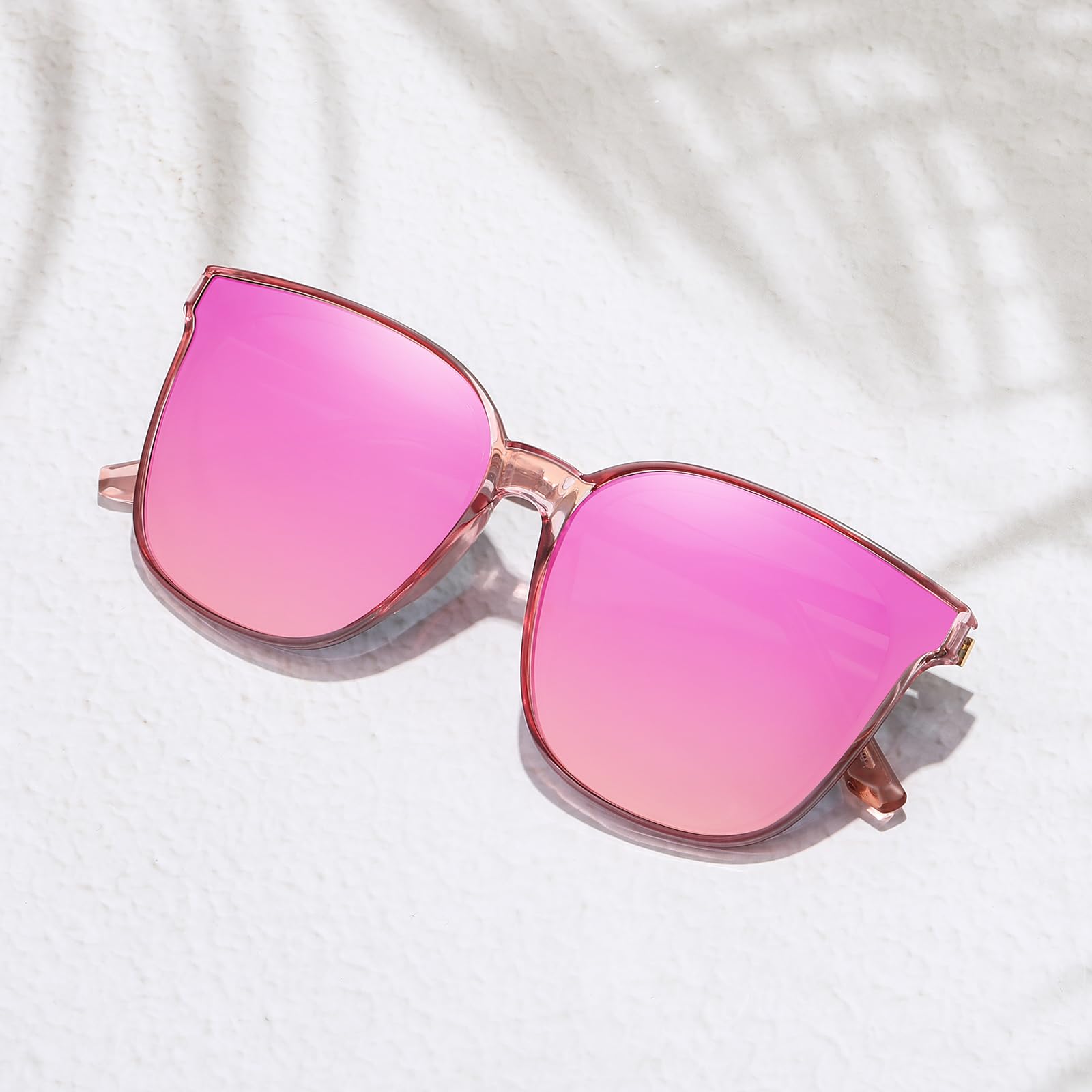 HAOLOTA Women’s Cat Eye Sunglasses Metal Frame with Fashion Shades SG1066