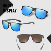 HAOLOTA Polarized Sunglasses for Men Ultralight Carbon Fiber UV400 Protection SG8001