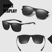 HAOLOTA Polarized Sunglasses for Men Ultralight Carbon Fiber UV400 Protection SG8001