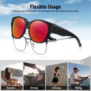 HAOLOTA Cat Eye Sunglasses Over Glasses SG0179