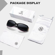 HAOLOTA Women's Polarized Sunglasses - Fashionable Butterfly Design SG0012